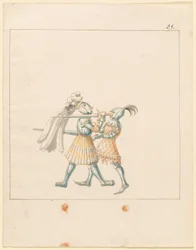 Freydal, The Book of Jousts and Tournament of Emperor Maximilian I: Combats (Plate 165)
