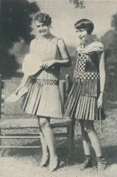 Frocks of Strips of Wood, c1935