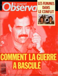 Front Cover of Le Nouvel Observateur, February 1991