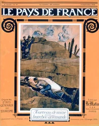 Front cover of Le Pays de France, 9 September 1915