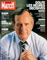 Front Cover of Paris Match, February 1991