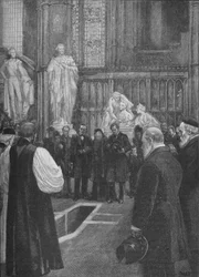 Funeral of William Ewart Gladstone in Westminster Abbey, London, 1898-1906