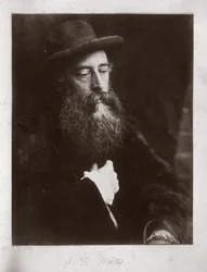 G F Watts with hat