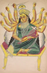 Ganesha-Janani Mother of Ganesh, 1800s
