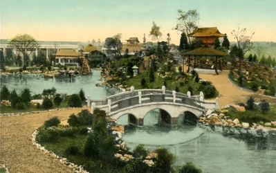 Garden of the Floating Isle, Coronation Exhibition, London, 1911.