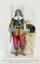 Gaston, Duke of Orleans, Commander of the Armies under Louis XIII of France, 1882-1884