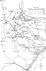 General Plan of the Operations in Zululand, 1879, c1880