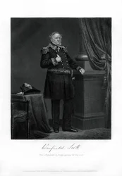 General Winfield Scott, United States Army General, Diplomat, and Presidential Candidate, 1862-1867