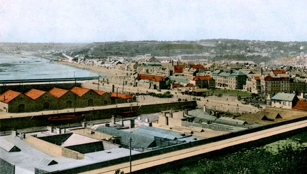 General View of St Helier, Jersey