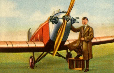 German Aviator Friedrich Karl von Koenig-Warthausen, 1932