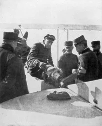 German aviators shot down by French ace Jean Navarre