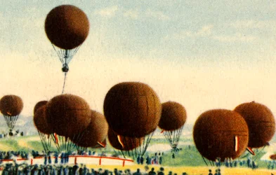 German Hot Air Balloon Competition, 1932