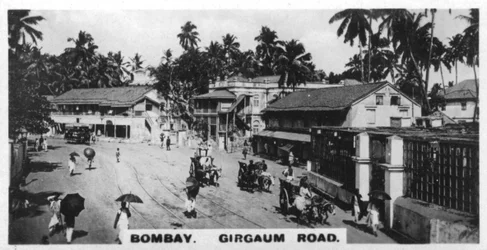 Girgaum Road, Bombay, India, c1925