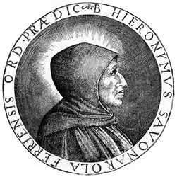 Girolamo Savonarola 1452-1498, Italian Dominican priest and leader of Florence, 1882