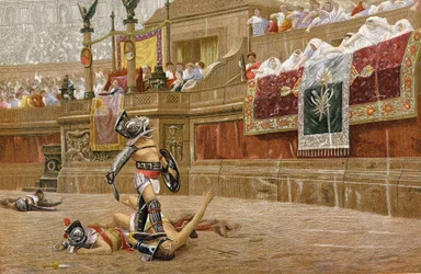 Gladiators in the Roman Arena