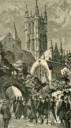Going To Service By The Dark Entry: Colonial and Indian Visitors at Canterbury
