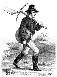 Gold Miner, California, 19th century