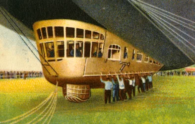 Gondola of a zeppelin