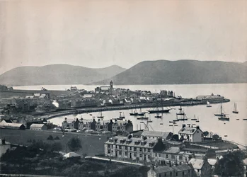 Gourock - The Town and the Harbour, 1895