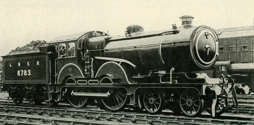 Great Eastern Type 4-4-0 in Special Livery for Royal Trains
