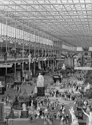 Great Exhibition in the Crystal Palace, Hyde Park, London, 1851