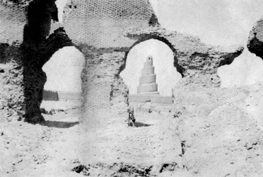 Great Mosque of Samarra, Iraq, 1918