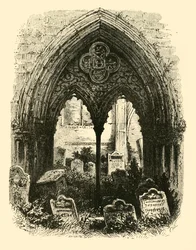 Great Portal, Crowland Abbey, 1890