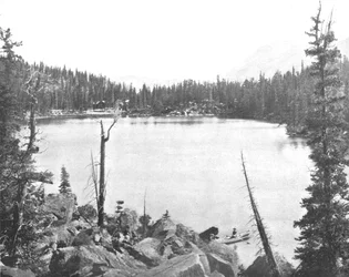 Green Lake, Colorado, USA, c. 1900