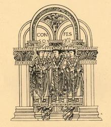 Gregory the Great, St. Benedict, and St. Cuthbert