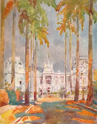 Guanabara Palace - Residence of President Marshal Hermes da Fonseca, 1914