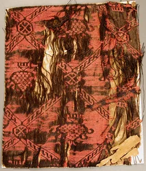 Guilloche Lattice with Pinecone, Byzantine, 7th-9th century