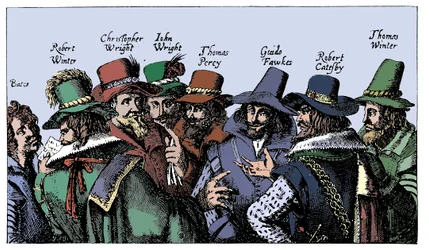 Guy Fawkes and the Gunpowder Plotters