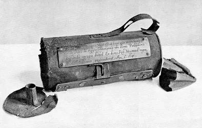 Guy Fawkes lantern, 17th century, c1920