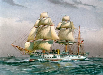 HMS Calliope, Royal Navy 3rd class cruiser, c. 1890-1893
