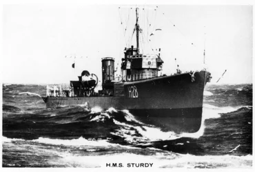 HMS Sturdy, S Class Destroyer