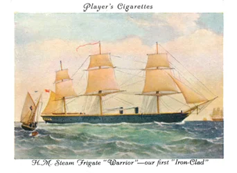 H.M. Steam Frigate Warrior --our first Iron-Clad