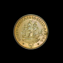 Half-Penny Coin, South Africa