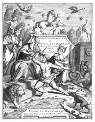 Half-title of De Motu Animalum by Giovanni Borelli, 1710