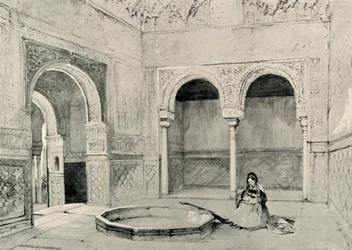 Hall of the Abencerrages, 19th Century, 1907
