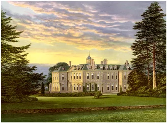 Hanbury Hall, Worcestershire, Home of the Vernon Family, c1880