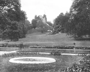 Hawarden Castle, Flintshire, Wales