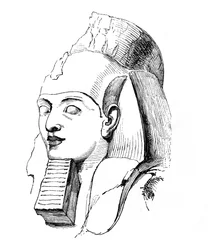 Head of Rameses, 1848