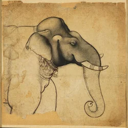 Head of an elephant