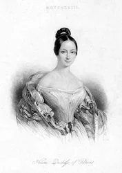 Helene Louise Elizabeth, Duchess of Orleans, 1843