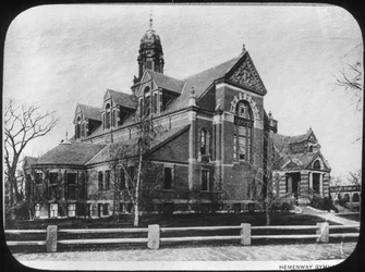 Hemenway Gymnasium, Harvard University, Massachusetts, USA, late 19th or early 20th century
