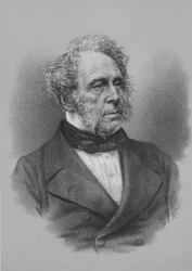 Henry John Temple, 3rd Viscount Palmerston, British statesman, c. 1857