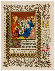 Henry VI before the Virgin and Child, c1420