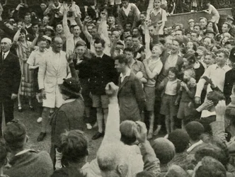 His Majesty at His Boys Camp at Southwold