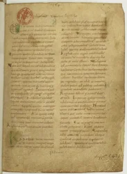 Historia Brittonum by Nennius. First Page of Manuscript