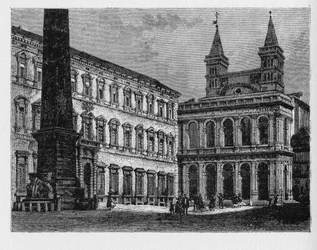 History of Ancient Rome. Archbasilica of St. John Lateran